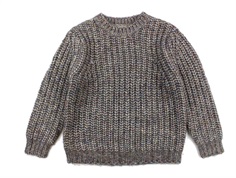 Sofie Schnoor Girls knit grey melange